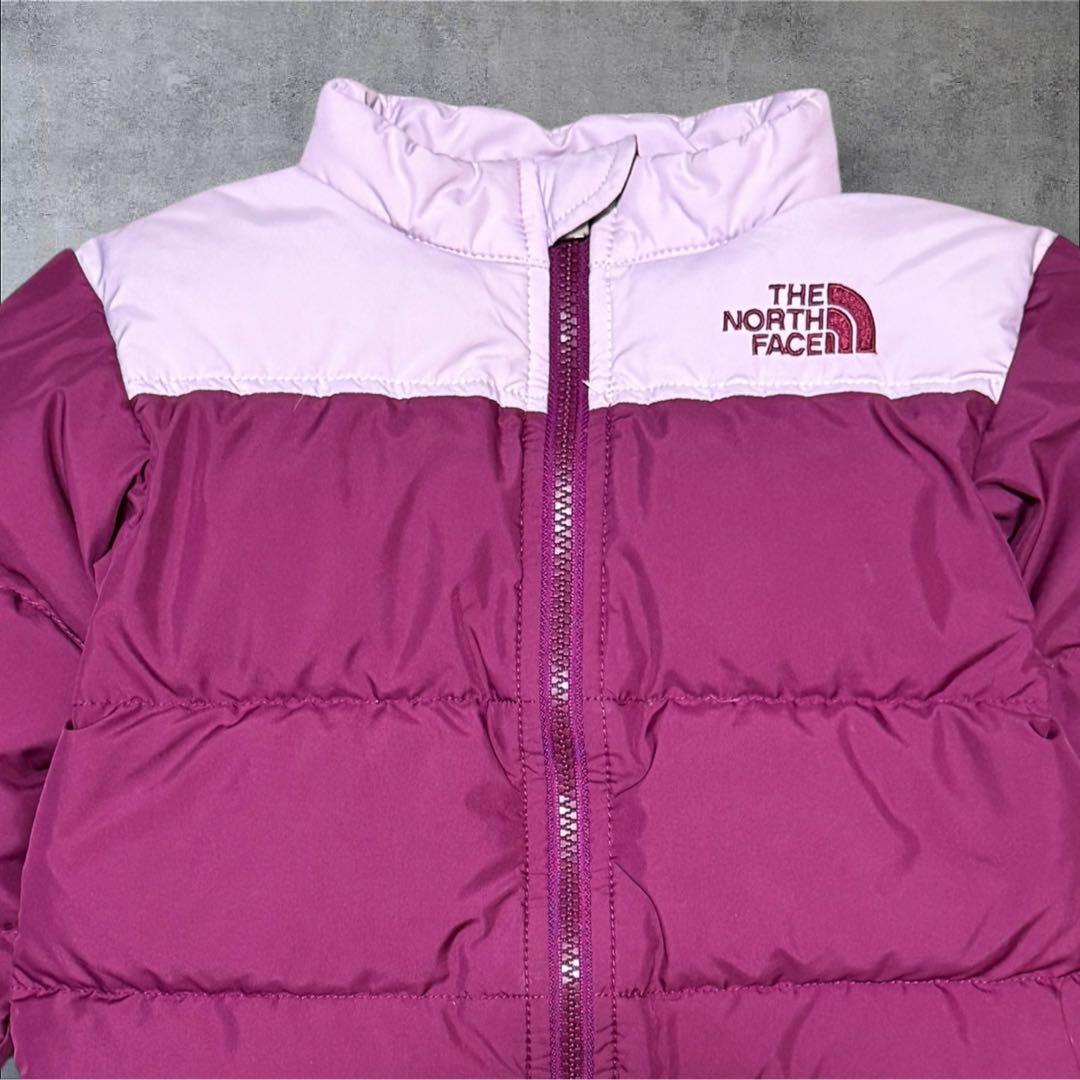 THE NORTH FACE キッズダウン ヌプシ パープル 18-24M