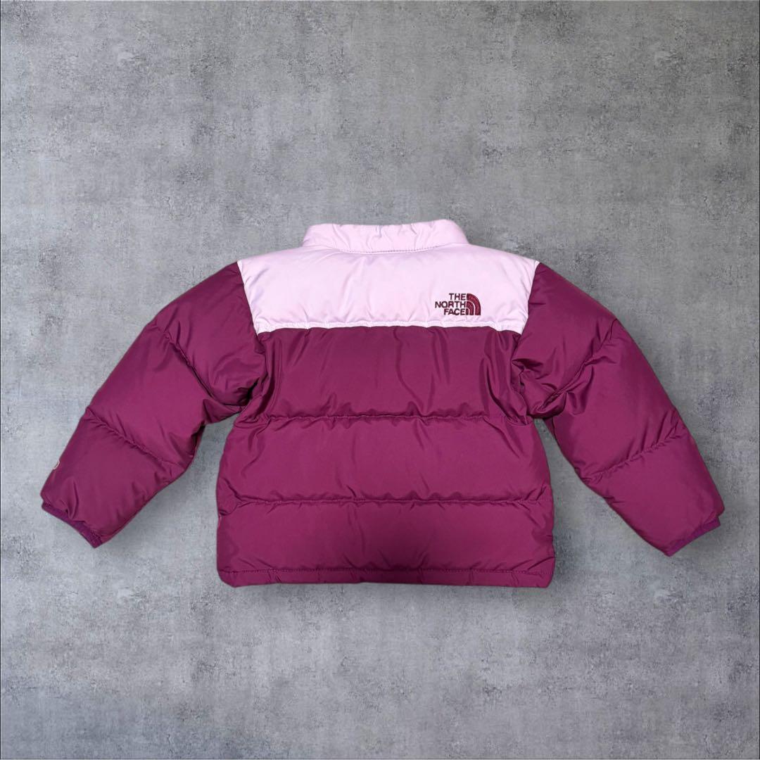 THE NORTH FACE キッズダウン ヌプシ パープル 18-24M