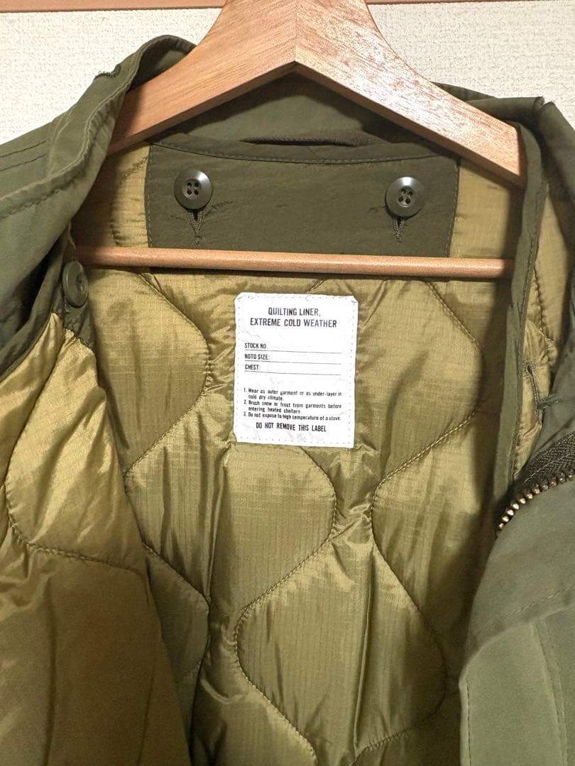 【FREAK’S STORE】ライナー付き モッズコート M カーキ メンズ
