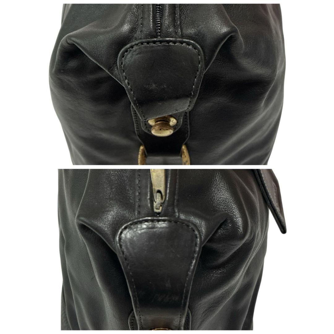 【美品】COACH オールドコーチ ボストンバック2way 本革 ショルダー 黒