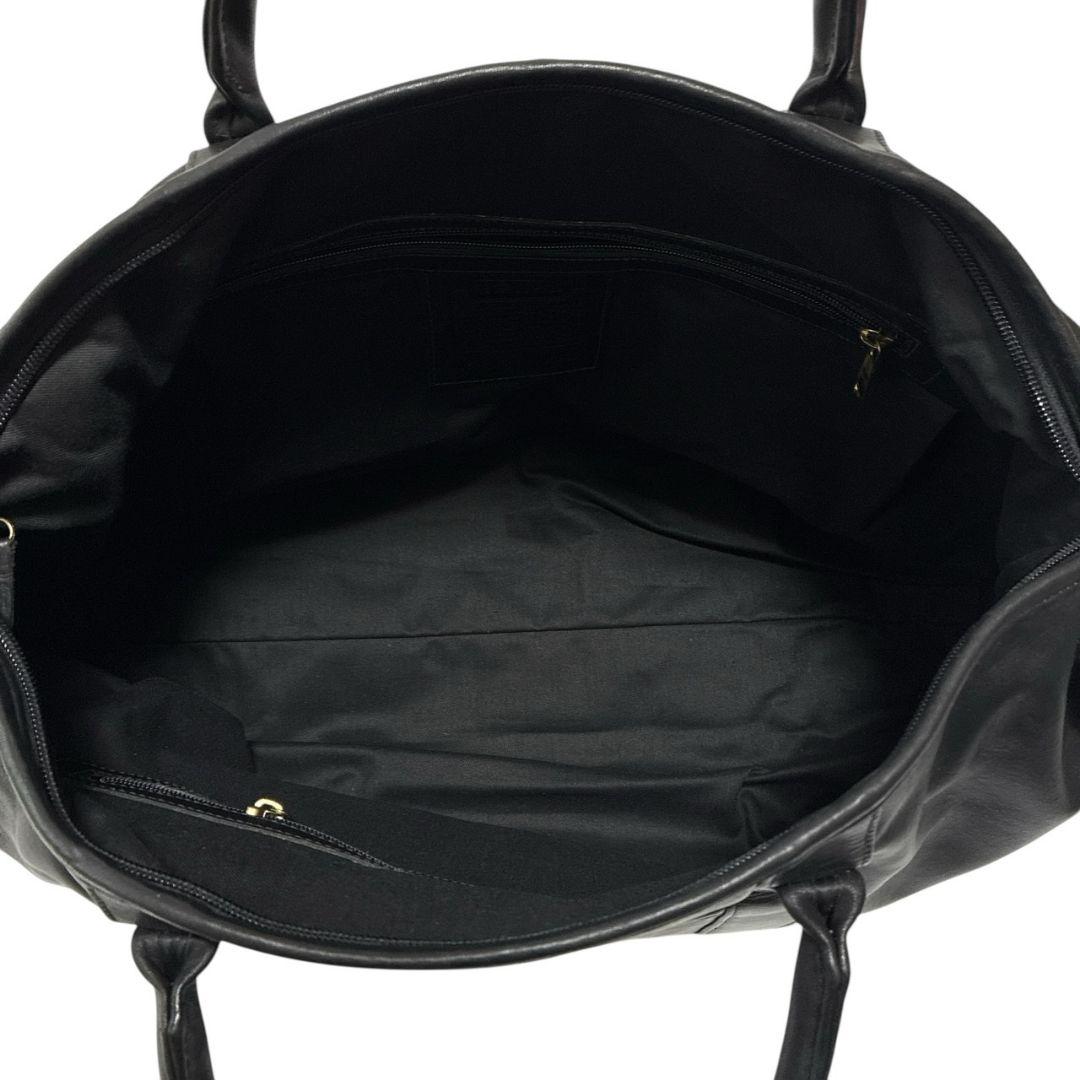 【美品】COACH オールドコーチ ボストンバック2way 本革 ショルダー 黒