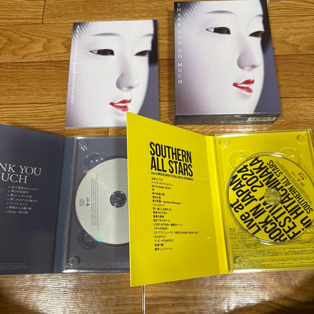 サザン　THANK YOU SO MUCH （CD+Blu-ray）　限定盤A