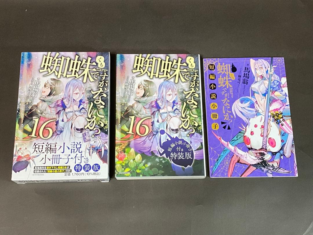 蜘蛛ですが、なにか?（全１６巻、Ex、全巻セット）小説