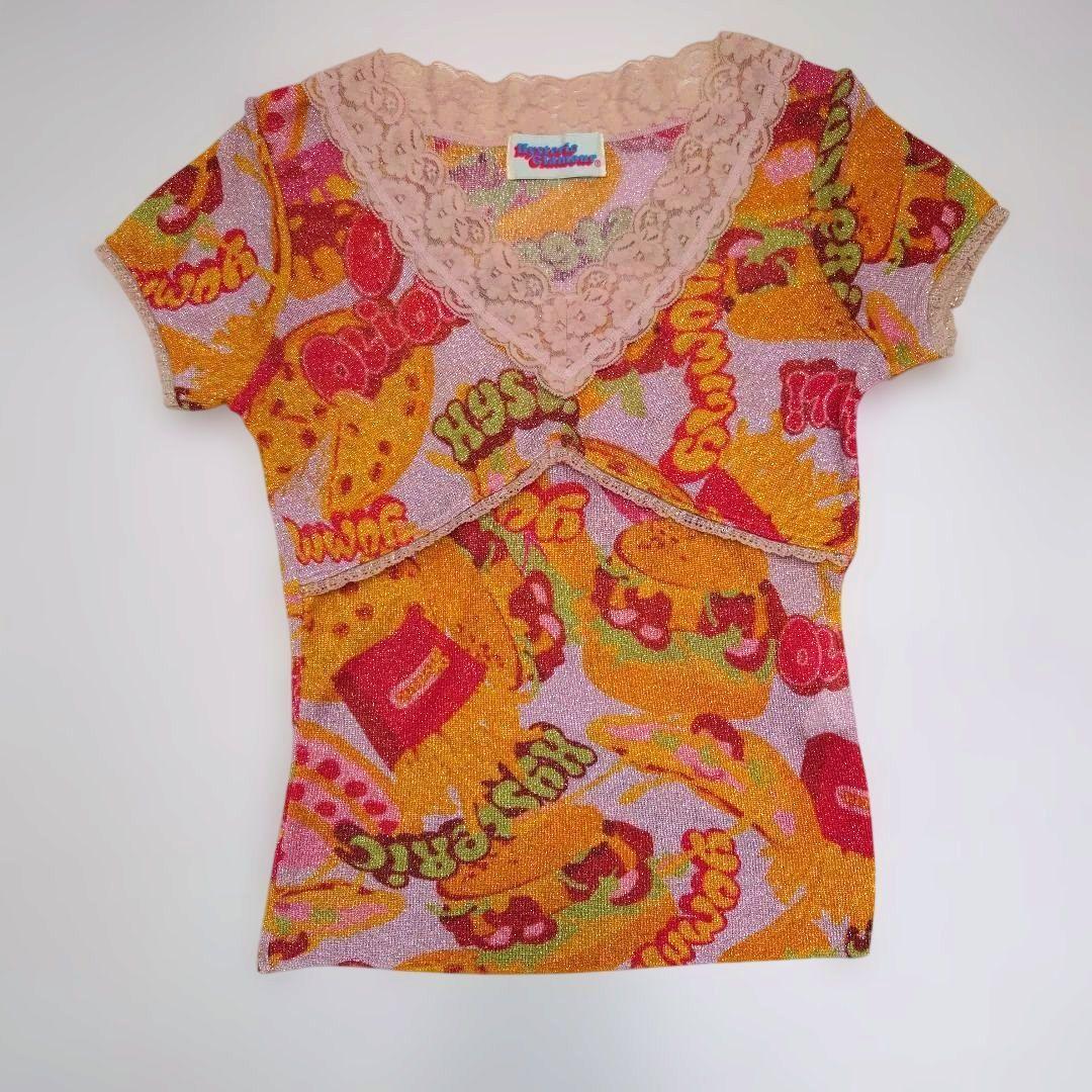 ヒステリックグラマー 90年代 希少 プリント Tシャツ