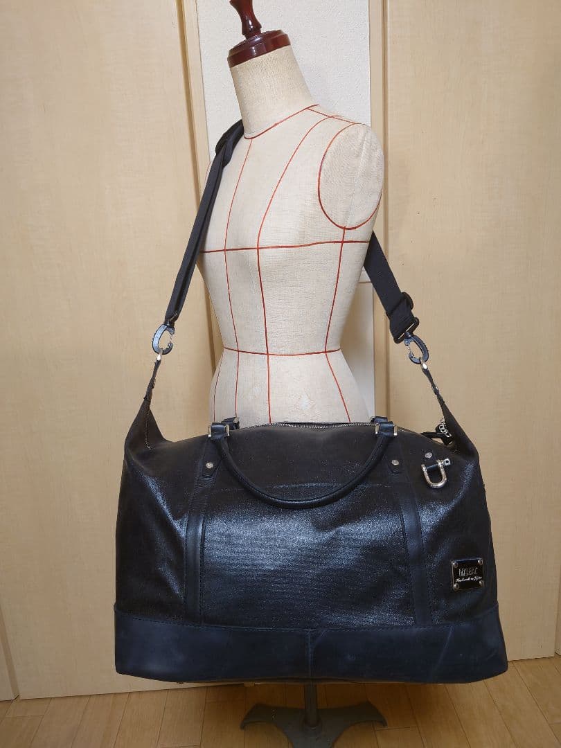 [超美品]SEALx森野帆布ボストンバッグ　ショルダーバッグ