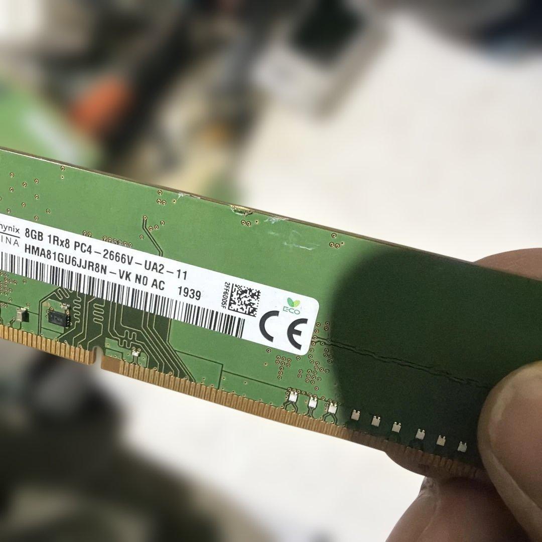 S*e様 SK Hynix DDR4 2666 メモリ 8GB×3 枚デスク