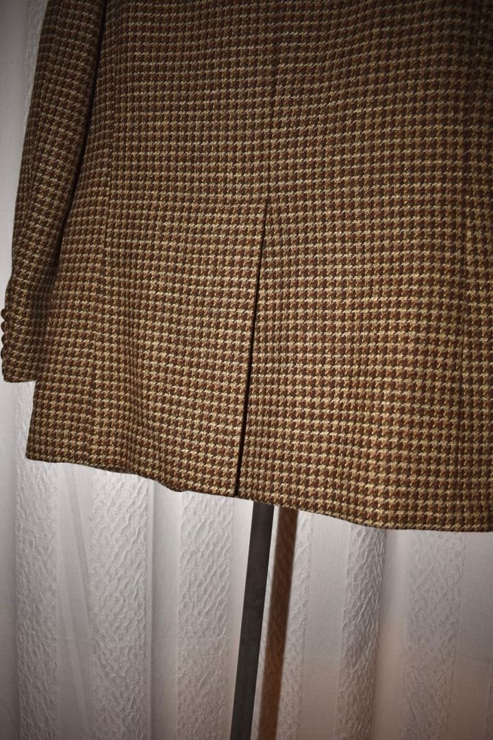 Vintage Dunhill ダンヒル　ウールシルク　ツイード　イタリア製