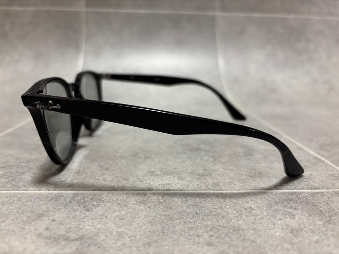 Ray-Ban RB4258-F 黒 ウェリントン 伊達メガネ 定番 ケース付き