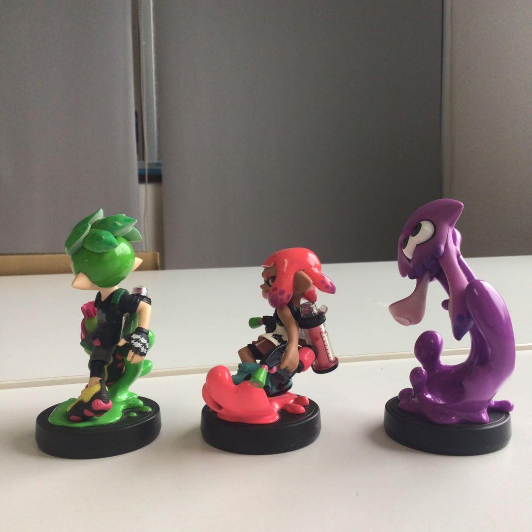No.404任天堂 amiibo スプラトゥーン3種セット 動作未確認