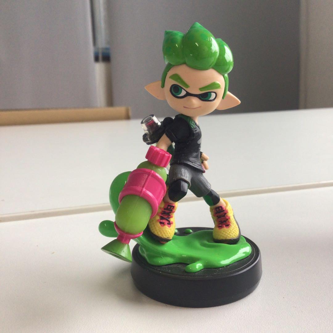 No.404任天堂 amiibo スプラトゥーン3種セット 動作未確認