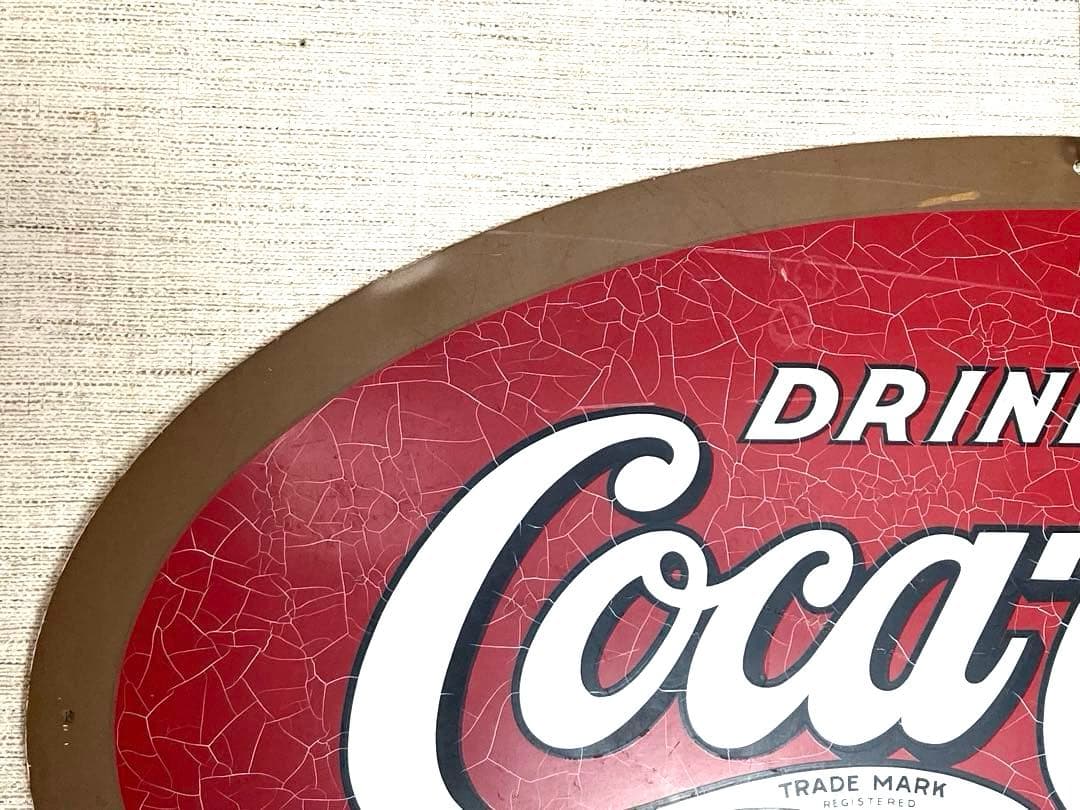 【非売品】Coca-Cola コカコーラ 限定看板 昭和レトロ アンティーク