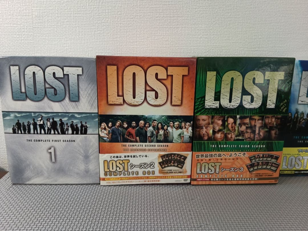 LOST シーズン1-6 COMPLETE BOX 全6巻BOX（DVD）完結