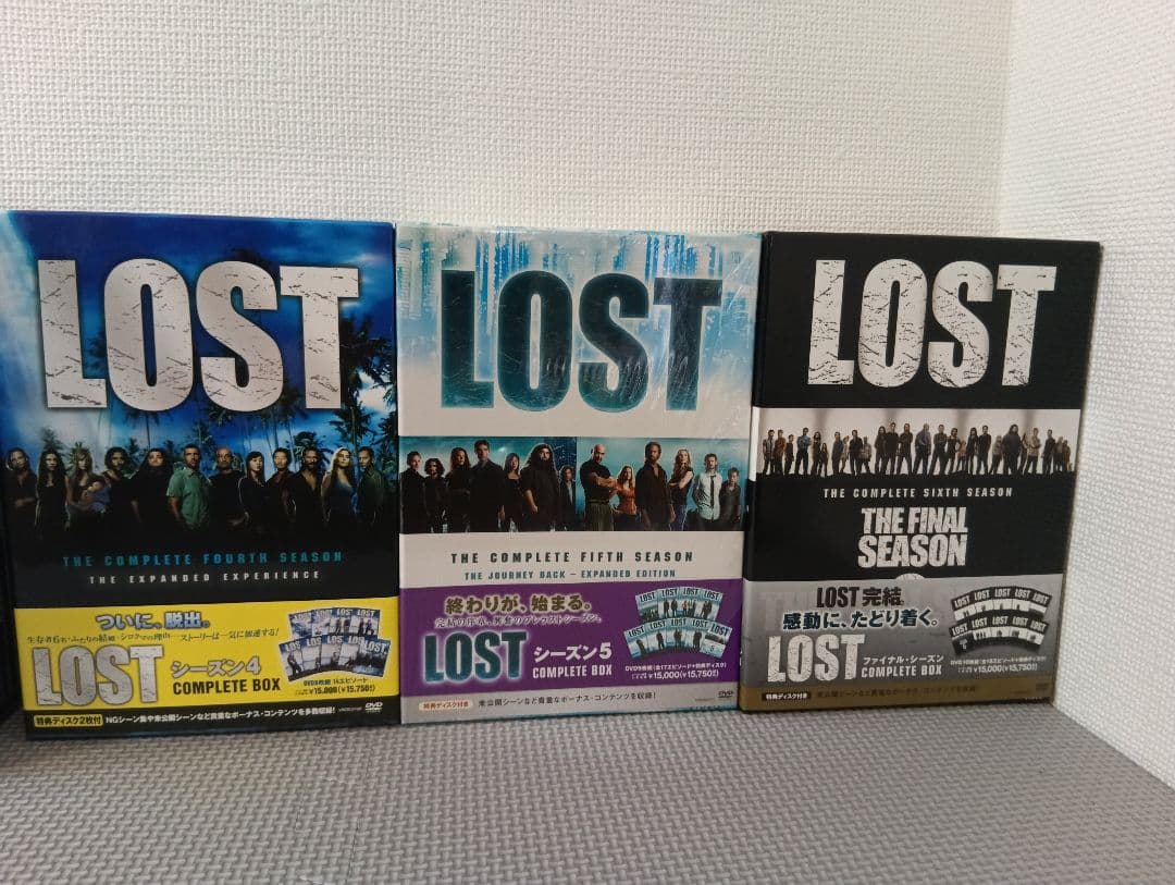 LOST シーズン1-6 COMPLETE BOX 全6巻BOX（DVD）完結