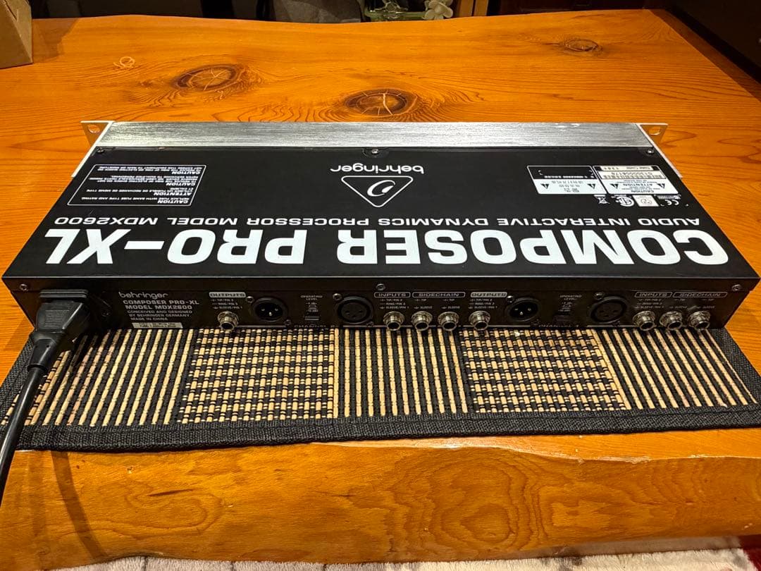 BEHRINGER MDX2600 コンプ リミッター メンテ済 動作確認済