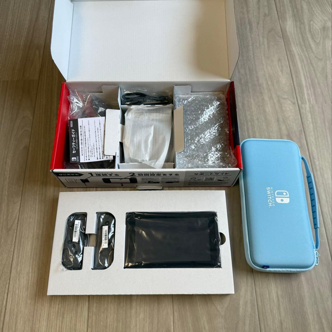 Nintendo Switch 本体 グレー バッテリー強化版 付属品全て有り