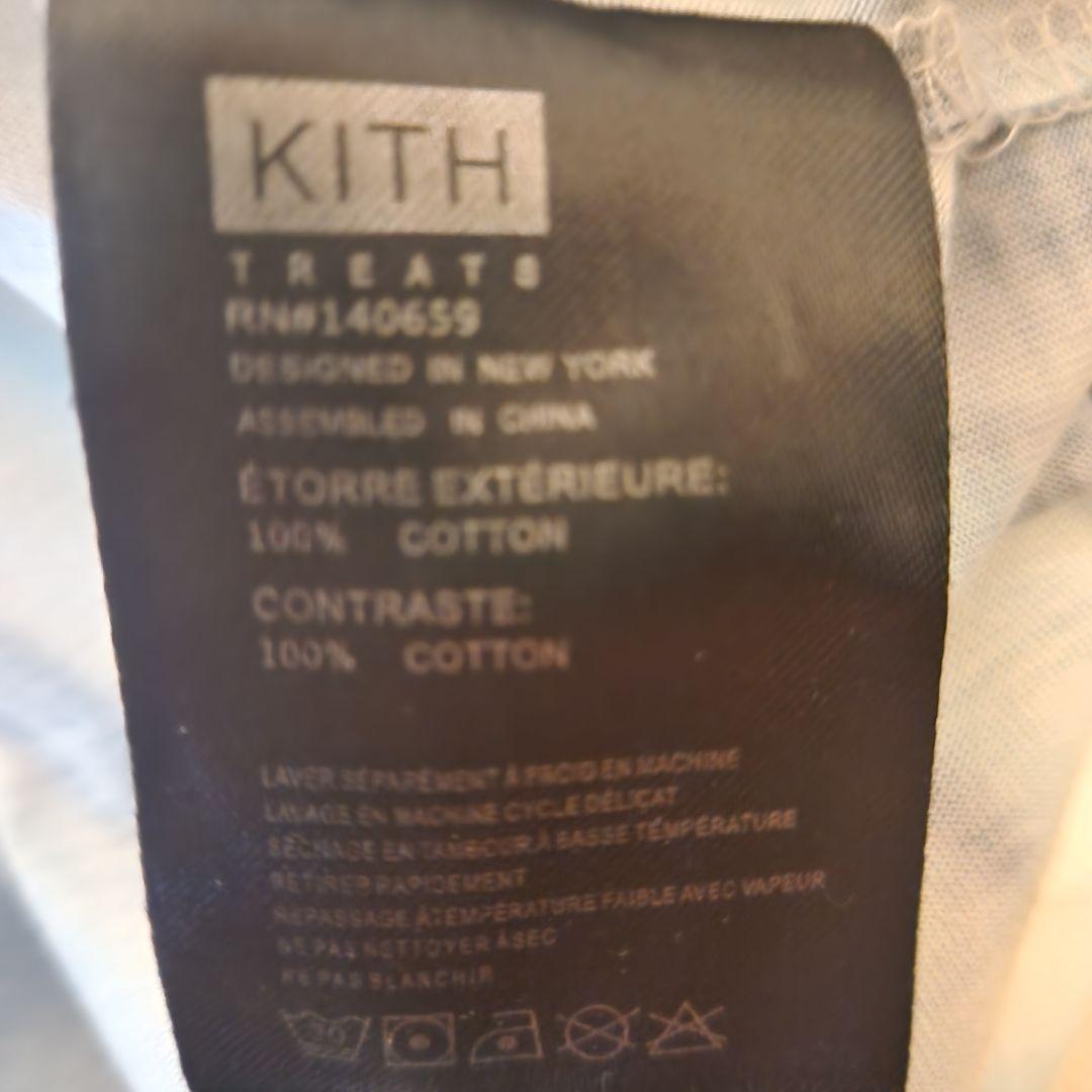KITH タイダイ Tシャツ ホワイト/ブルー
