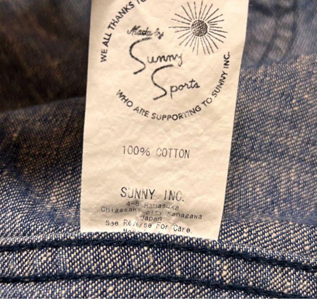 SUNNY SPORTS デニム ジャケット カバーオール　ワーク　ネップ
