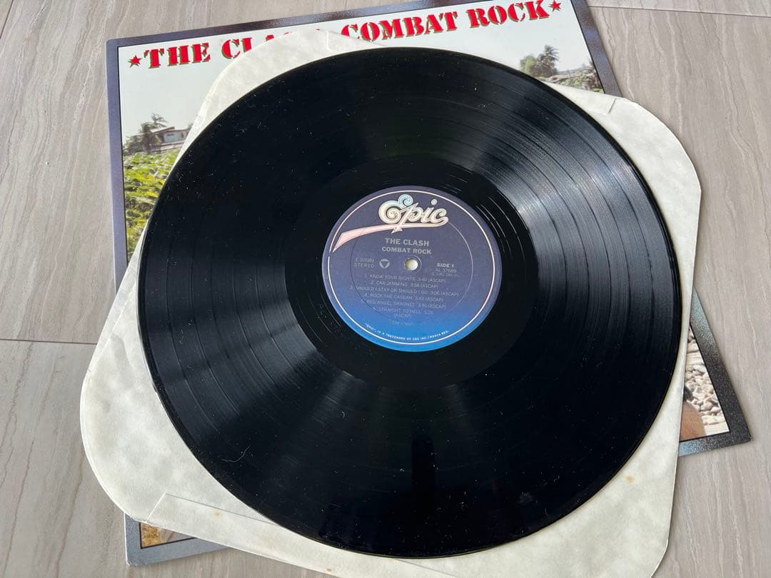 THE CLASH COMBAT ROCK レコード