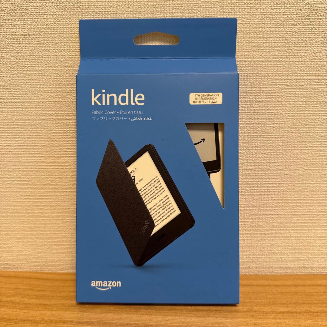 Kindle（最新型11世代）16GB マッチャ&純正ファブリックケース