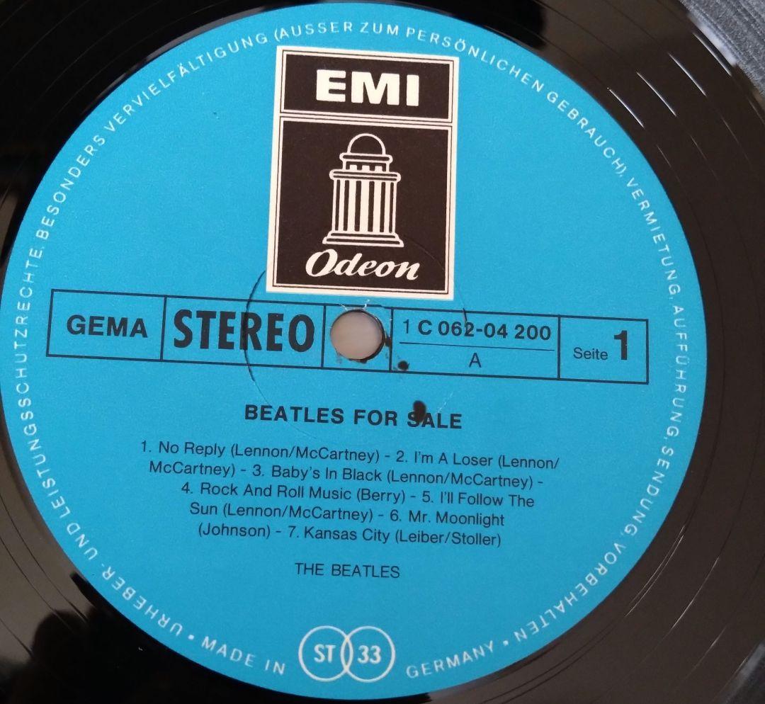 ドイツ盤 LP レコード ビートルズ The Beatles For Sale