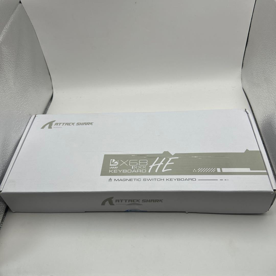 【新品未開封】ATTACK SHARK X68 HE RGB ラピッドトリガー