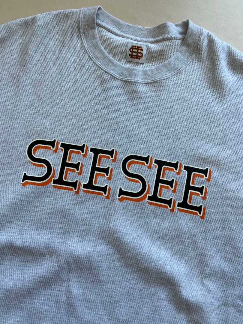 SEE SEE SUPER BIG THERMAL SSTEE サーマルTシャツ