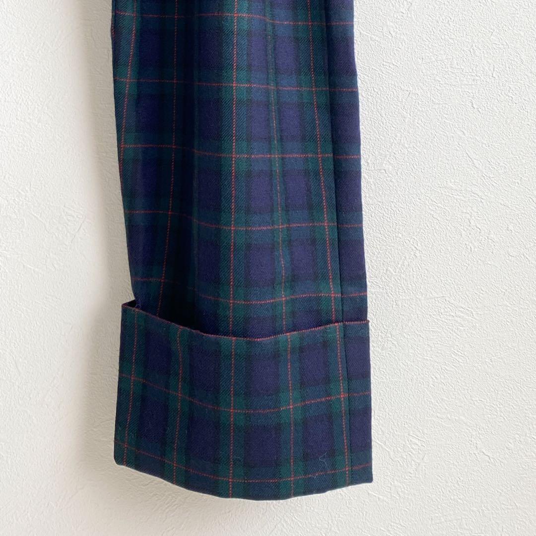 美品Vivienne Westwood MAN ウール チェック サルエルパンツ