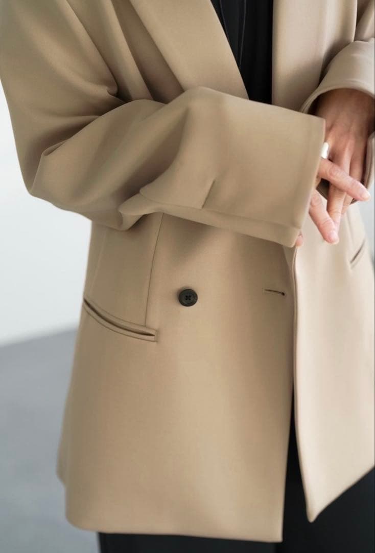 roughlow jacket ベージュ　ラフロー