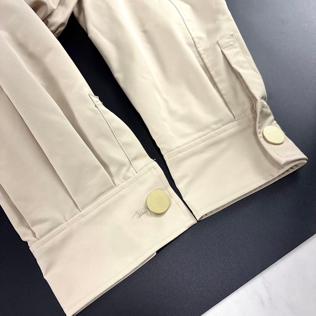 美品✨レリタージュ マルティニーク ハイカウントオックス ステンカラーコート 春