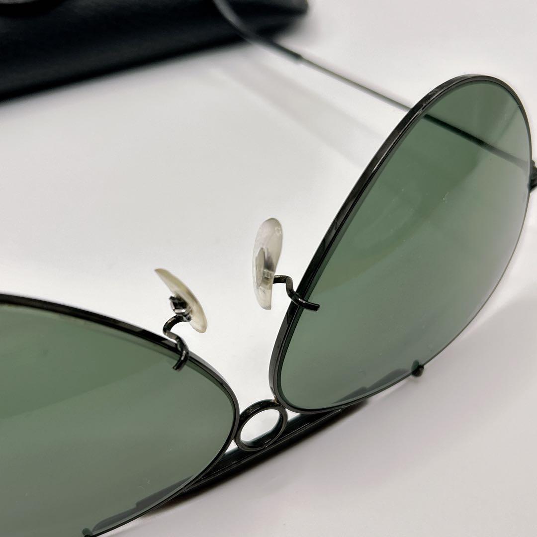 希少✨Ray-Ban ティアドロップ　サングラス　ブラック　B&L USA