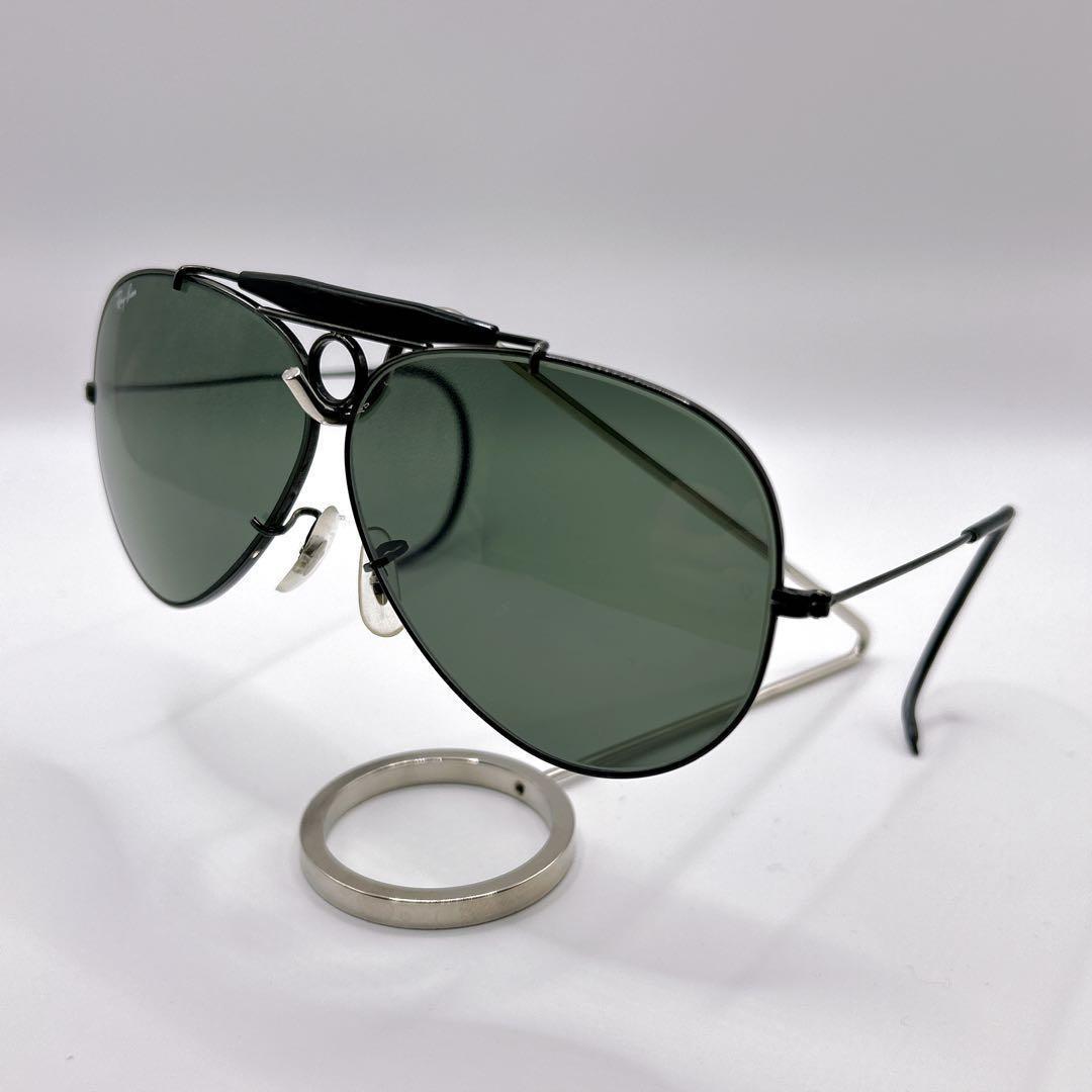 希少✨Ray-Ban ティアドロップ　サングラス　ブラック　B&L USA