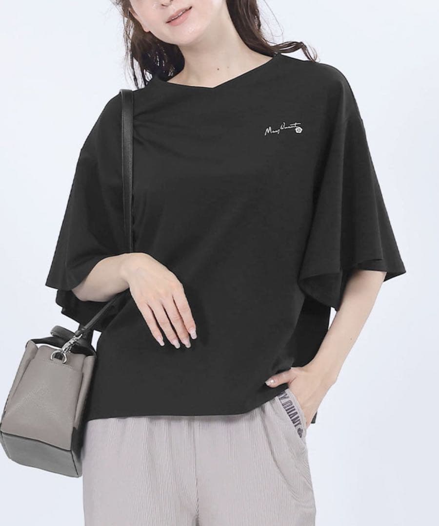 マリークワント　Tシャツ　ブラック