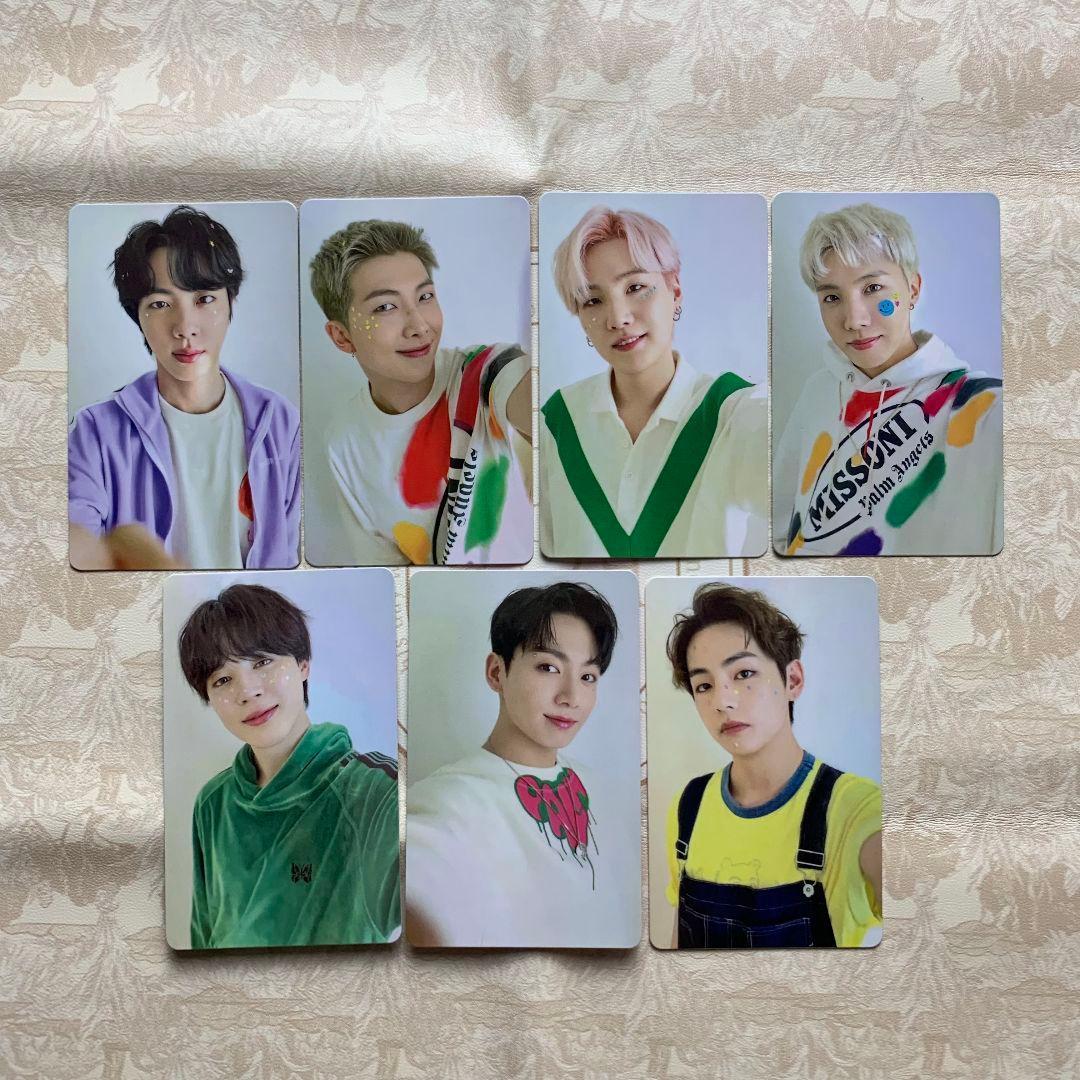 BTS ファンクラブ jpfc 抽選特典 報誌アンケート トレカ 7枚