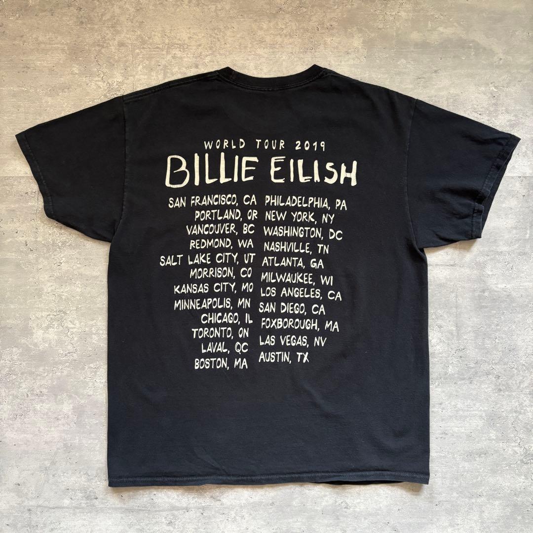 2019　L　ビリーアイリッシュ　希少　ツアーTee　Billie Eilish