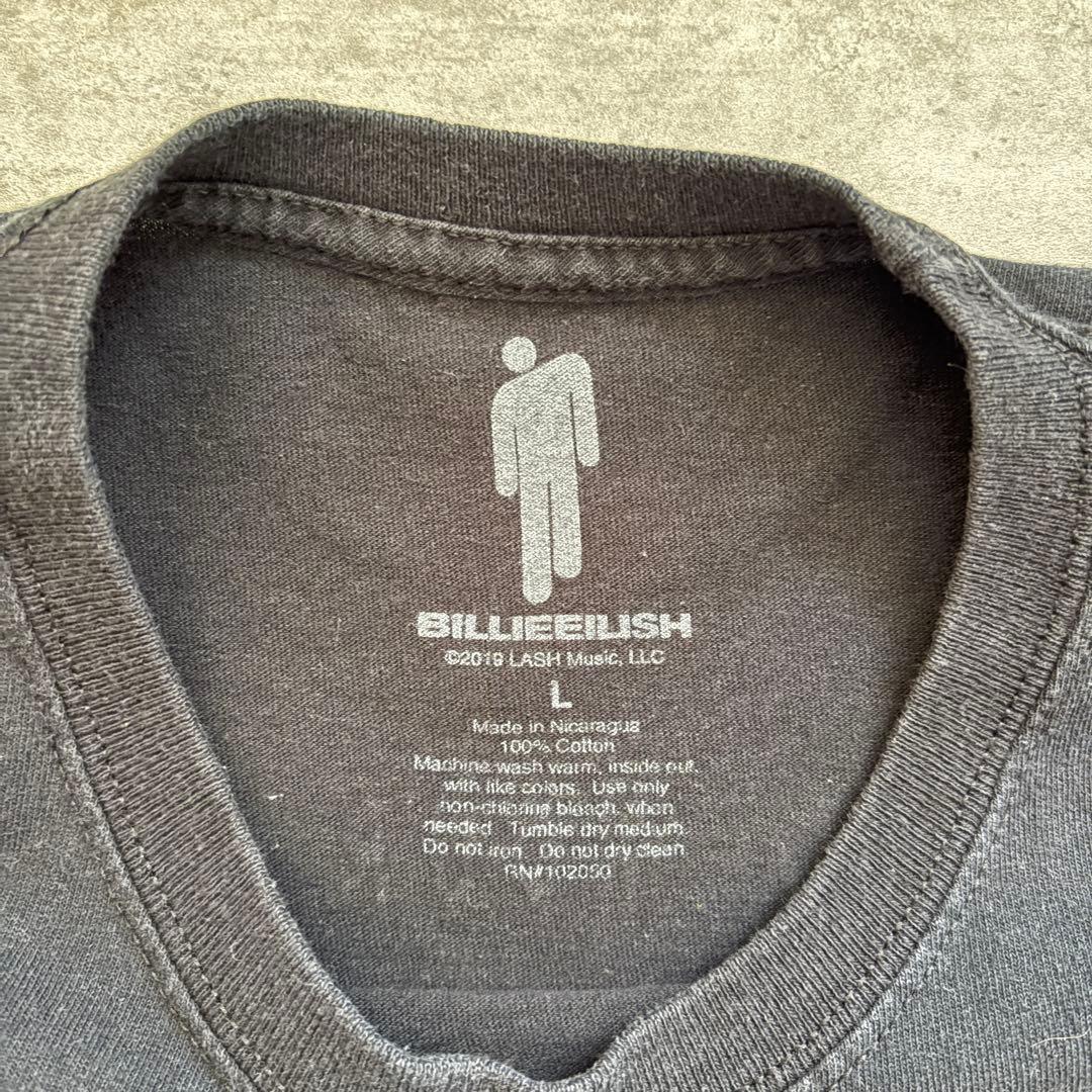 2019　L　ビリーアイリッシュ　希少　ツアーTee　Billie Eilish