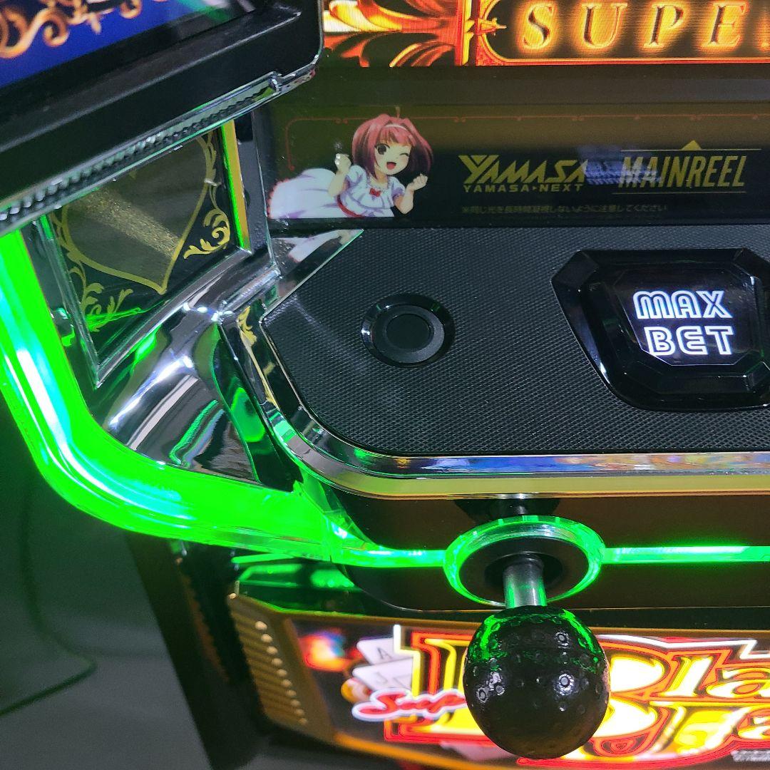 家庭用改造済み パチスロ実機 スーパーブラックジャック スマスロ 送料無料