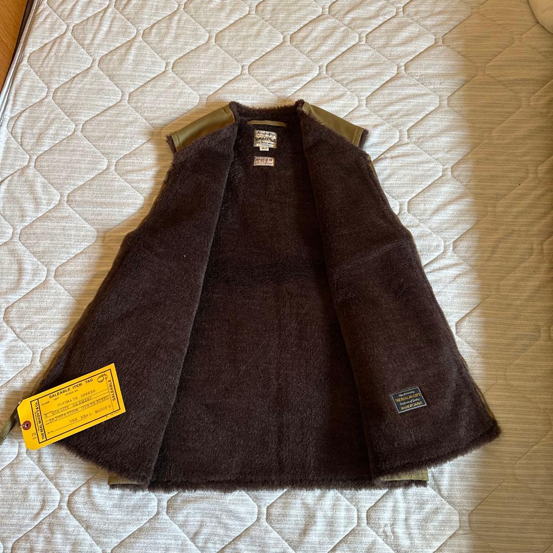 未使用タグ付きオリーブベスト