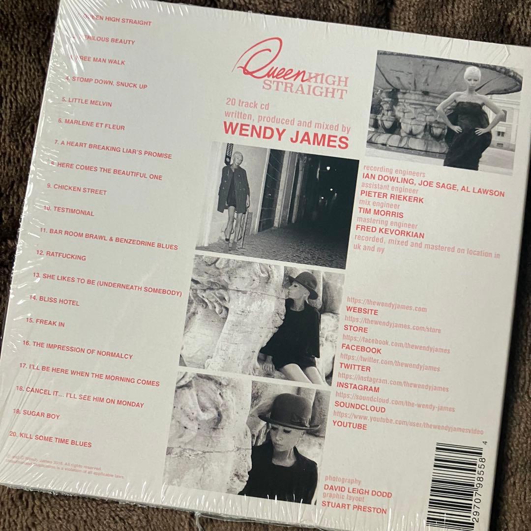 Wendy James Queen High Straight 直筆サイン レア
