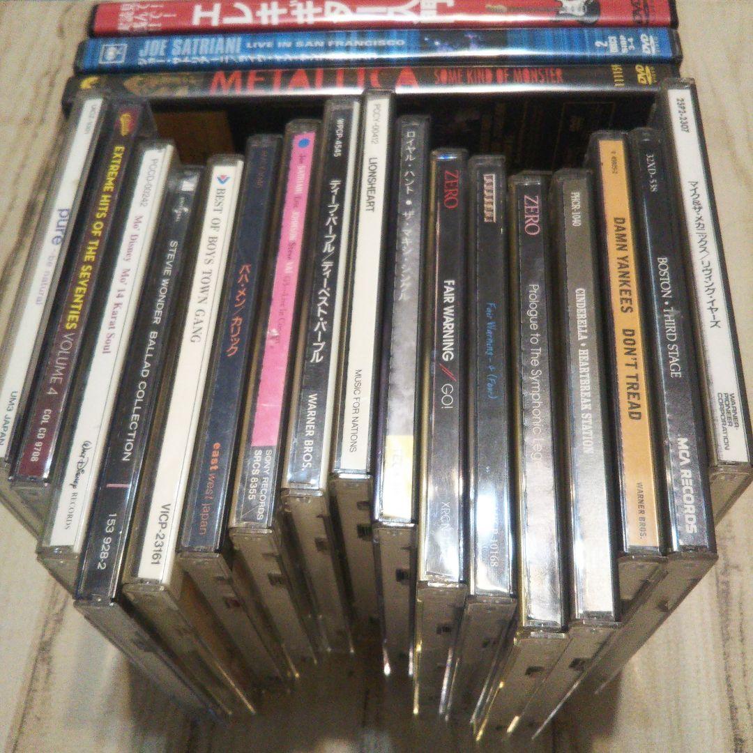 メロハー メタル プログレ AOR SOUL R&B等 CD１７枚&DVDセット