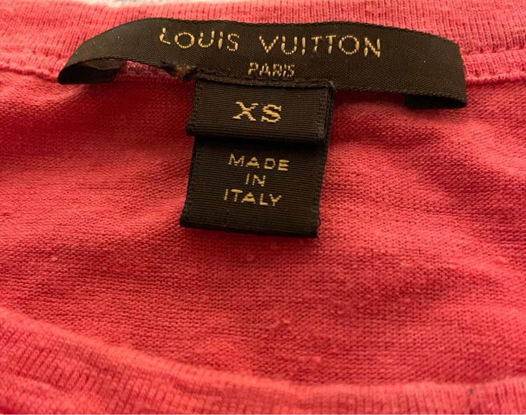 セール中⭐︎LOUIS VUITTON ルイヴィトン　超美品　Tシャツ　ピンク