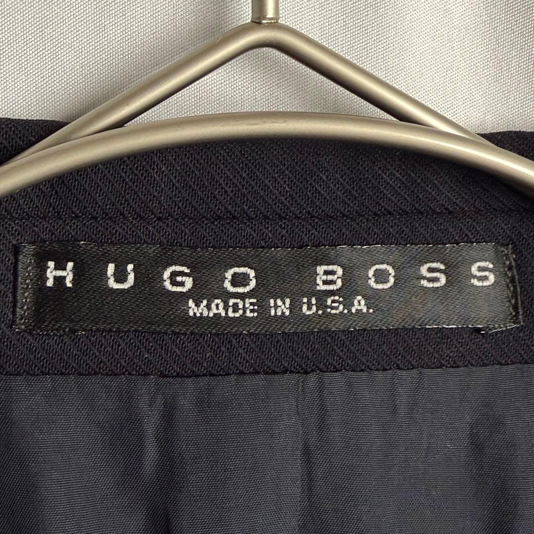 90s USA製 HUGO BOSS スーツ 42R テーラード ジャケット