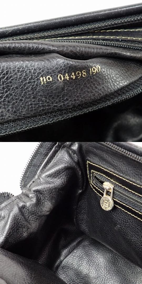 RU-5951　フェンディ　FENDI ズッカ柄　ミニボストン　PVC