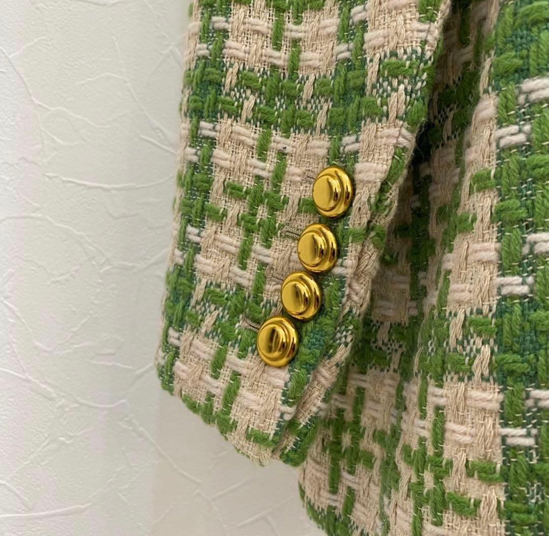 専用出品 GUCCI ツイードジャケット グッチ 48