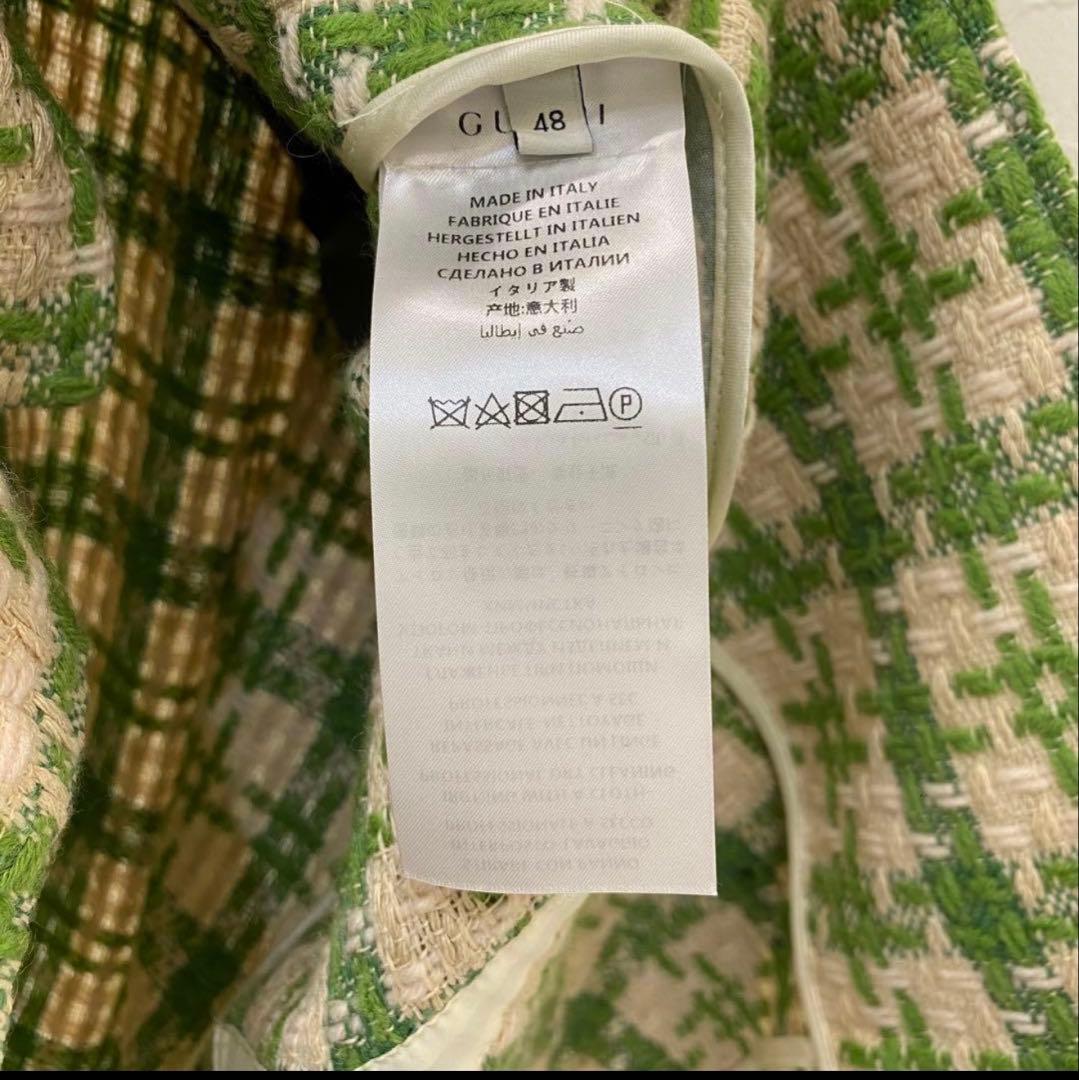 専用出品 GUCCI ツイードジャケット グッチ 48