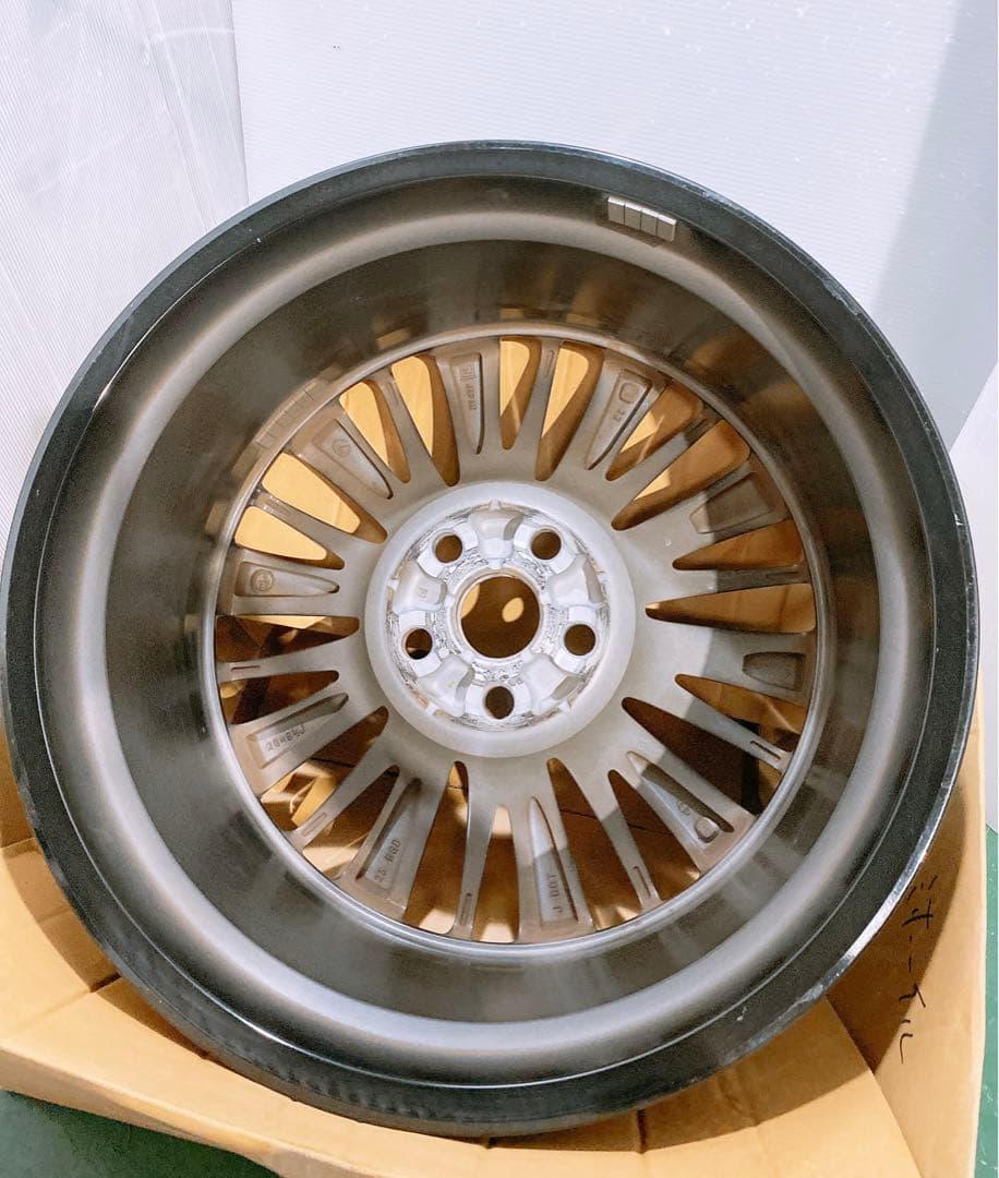 K*u様 レクサス LS 500 純正ホイール １本 20インチ メッキ アルミ