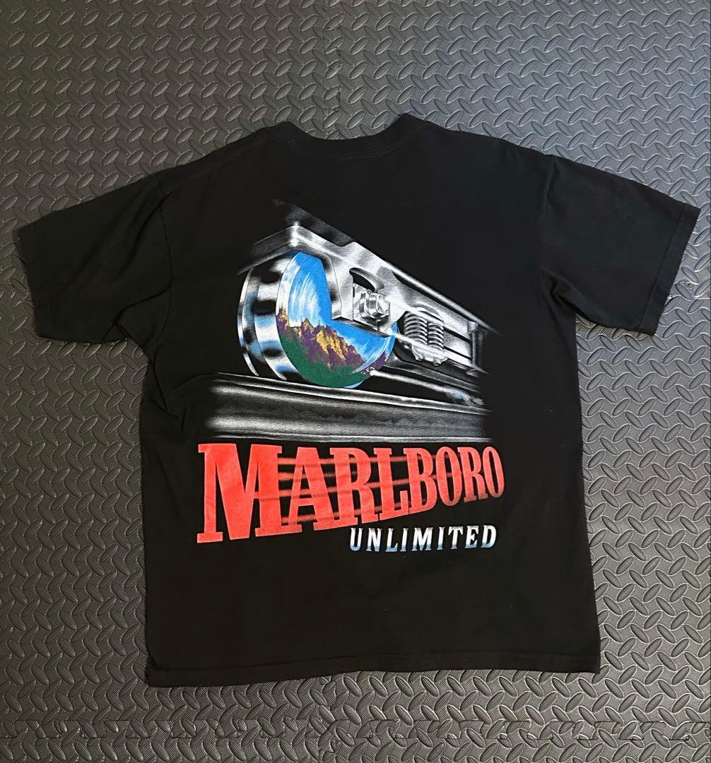 90s Marlboro Tee Shirt トレイン　RAILROAD