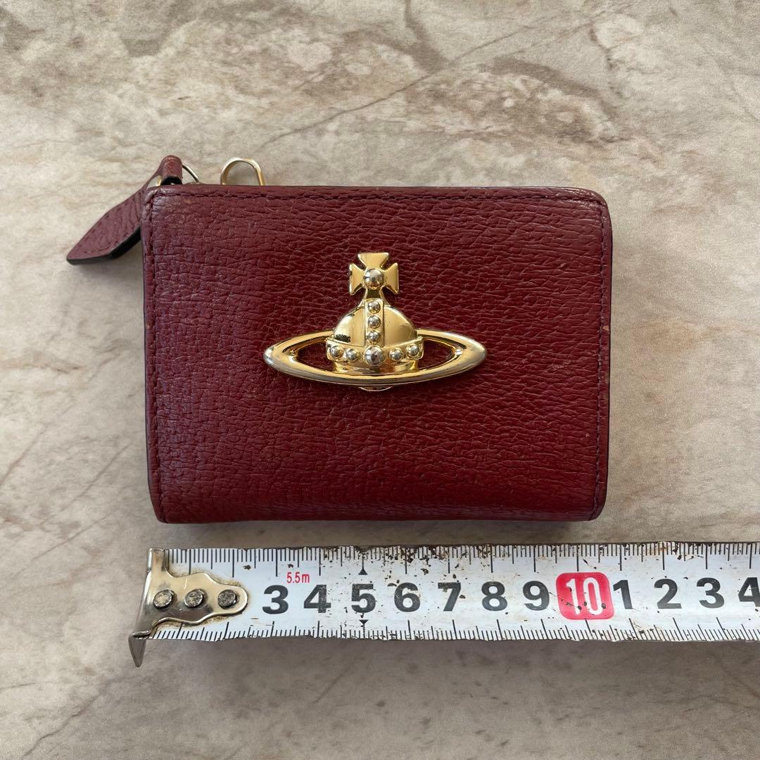 Vivienne Westwood ヴィヴィアン ワインレッド 二つ折り財布