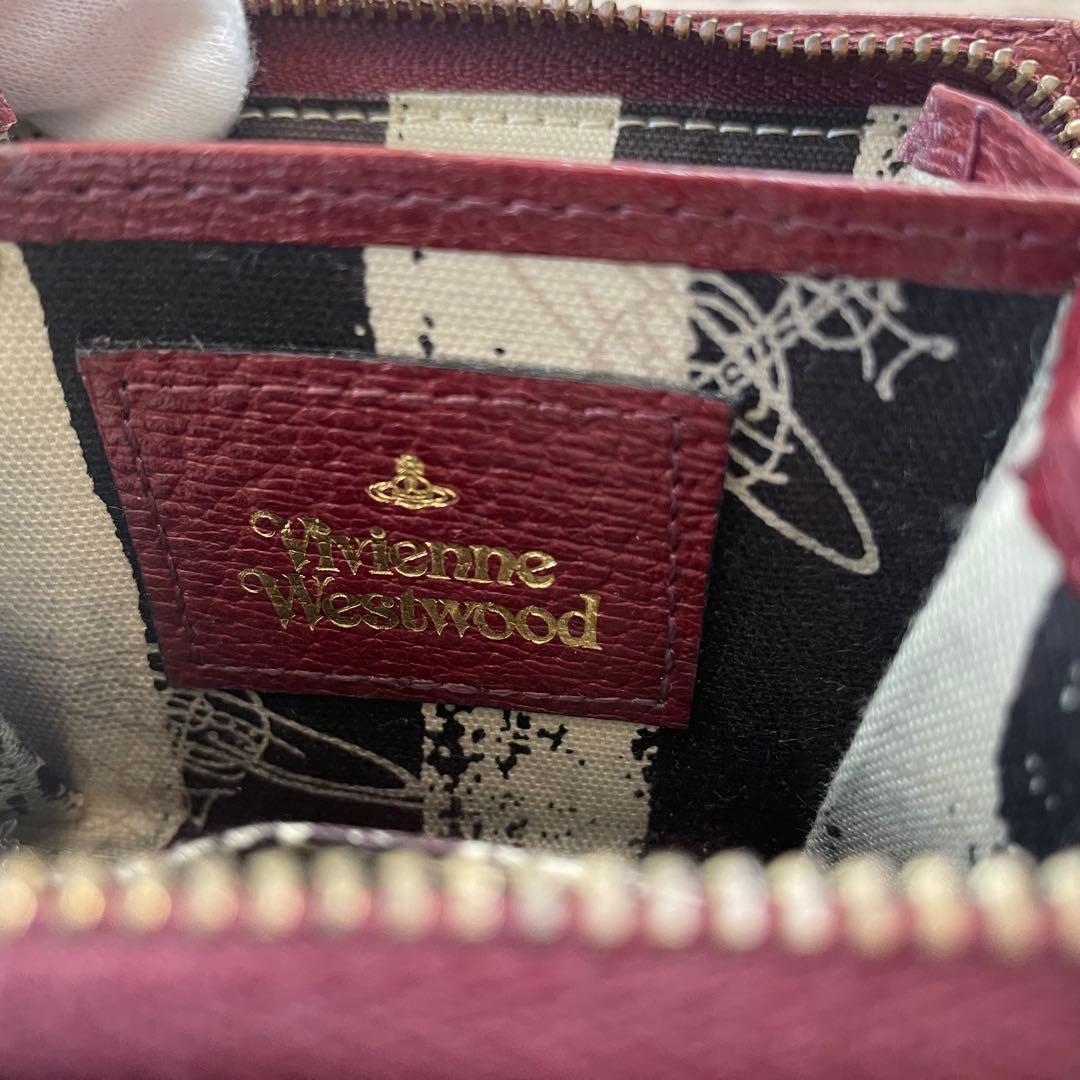 Vivienne Westwood ヴィヴィアン ワインレッド 二つ折り財布