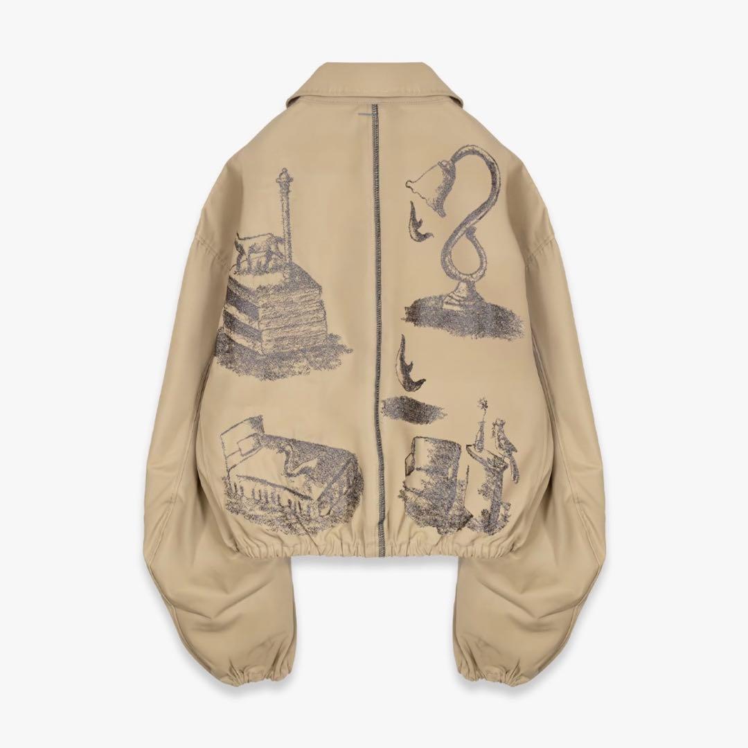 シンヤコヅカ KAPPOGI SLEEVES WITH EMBROIDERY