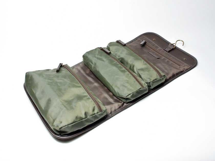 新品【バブアー】ドライワックスド コットン・ハンギング ウォッシュバッグ